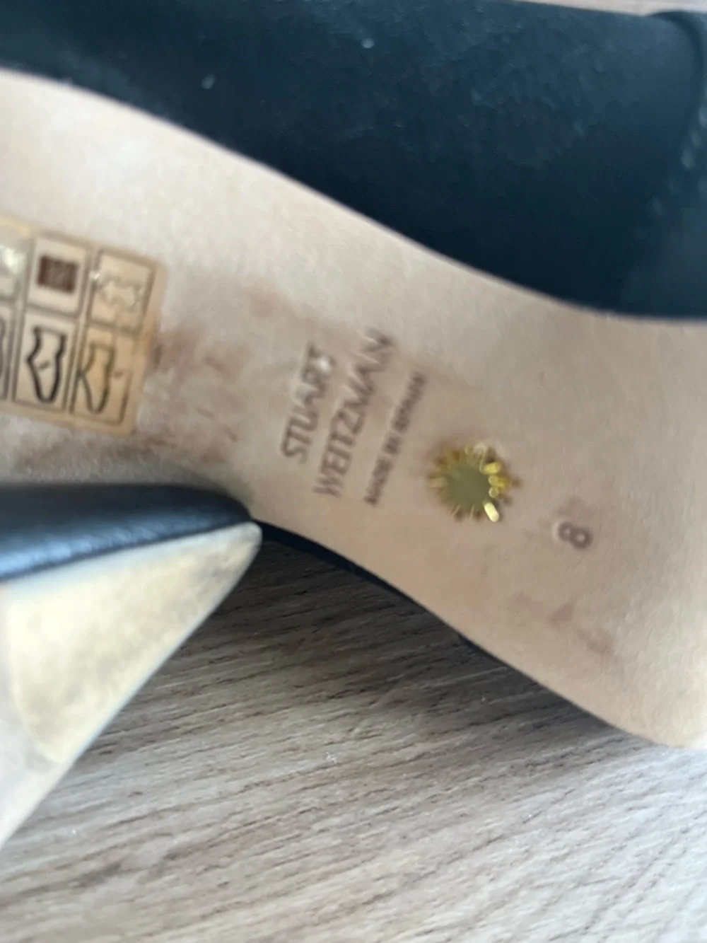 Stuart Weitzman Black Over-the-Knee Pointed Toe Stiletto Boots - Picture 5 of 8